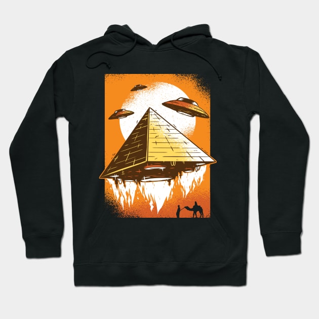 Pyramid Launch Hoodie by Cosmo Gazoo